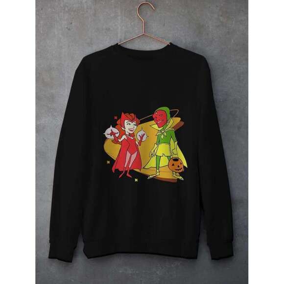 Travon A Other - Marvel Wandavision Scarlet Witch Unisex Crewneck Sweatshirt